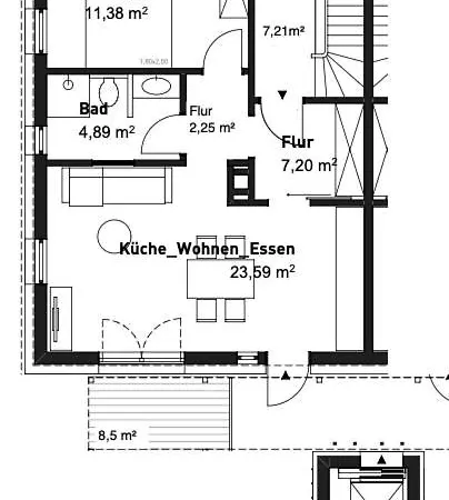 Apartmán Am Wasserfall Bad Urach